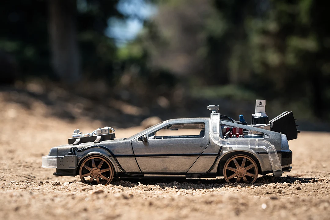 Back to the Future Part III Time Machine (Rail Version), 1:24 Scale Vehicle - Image 13
