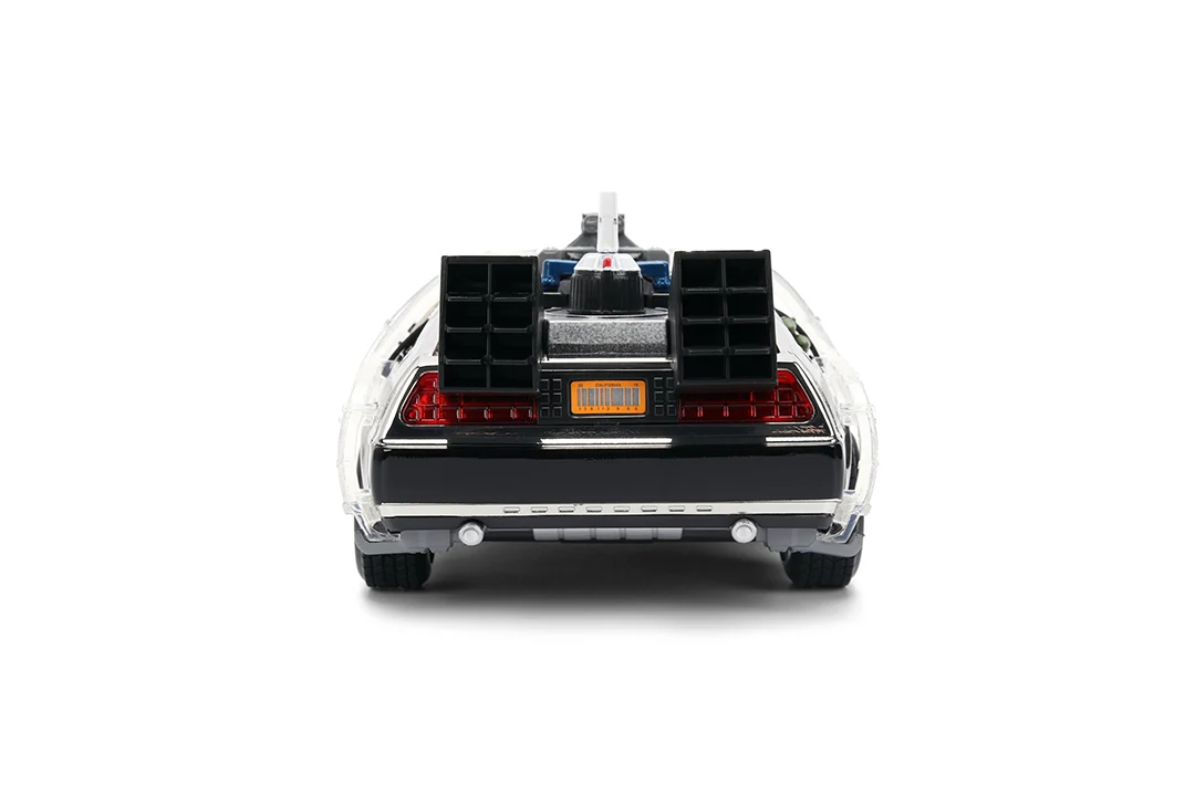 Back to the Future Time Machine, 1:24 Scale Vehicle (Chrome Exclusive) - Image 10