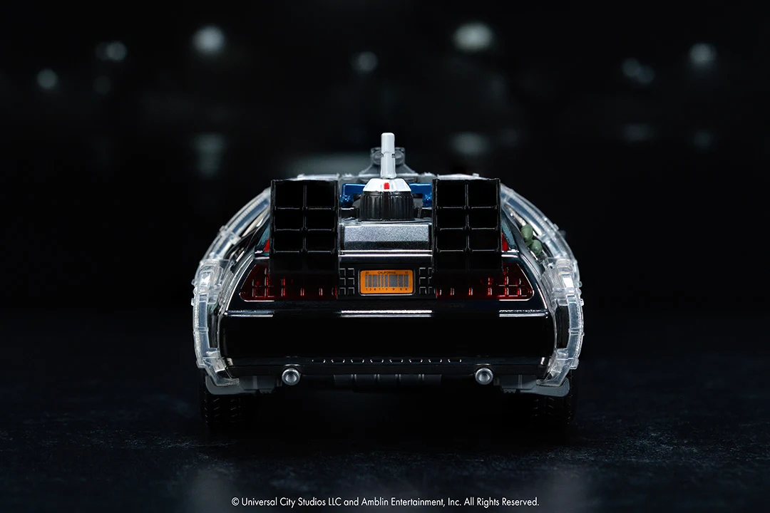 Back to the Future Time Machine, 1:24 Scale Vehicle (Chrome Exclusive) - Image 21