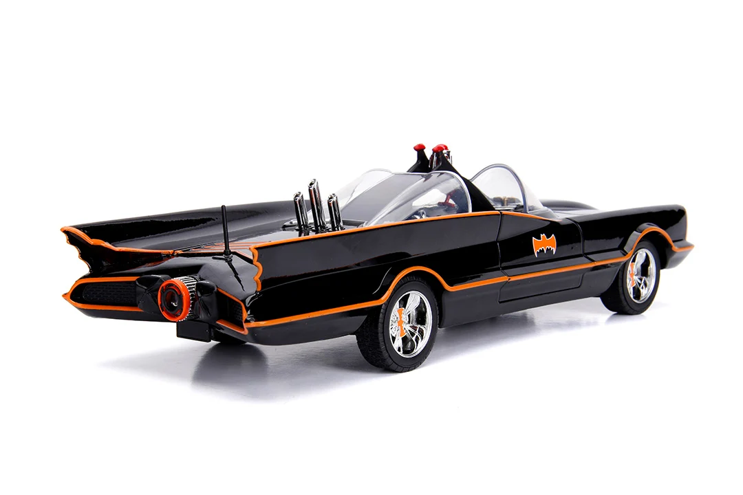 Batman Classic TV Series Batmobile with Batman & Robin, 1:18 Scale Vehicle & 3.75" Figures - Image 11