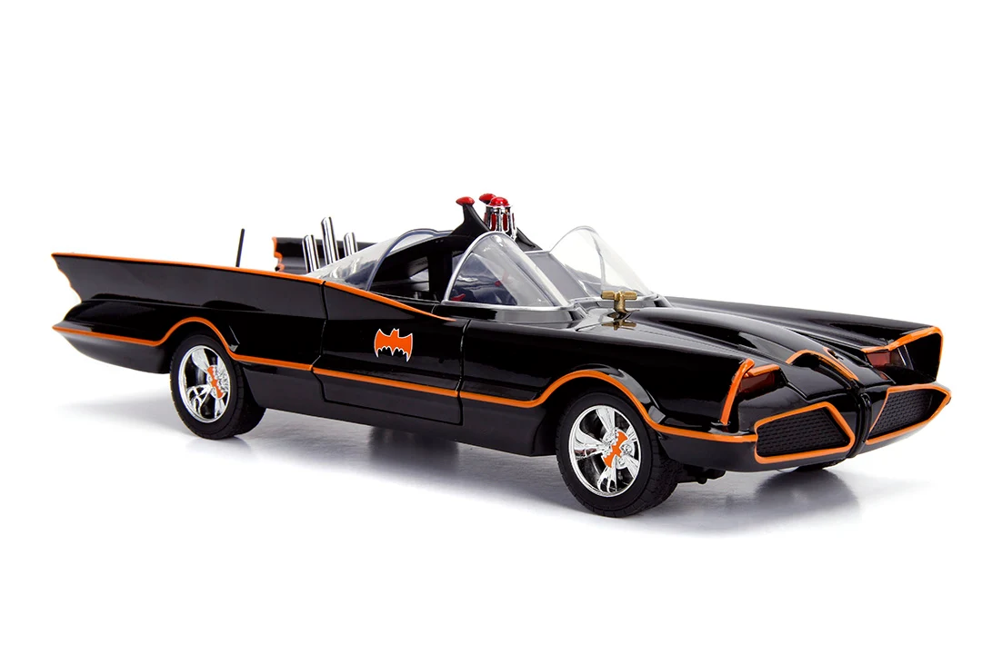 Batman Classic TV Series Batmobile with Batman & Robin, 1:18 Scale Vehicle & 3.75" Figures - Image 13