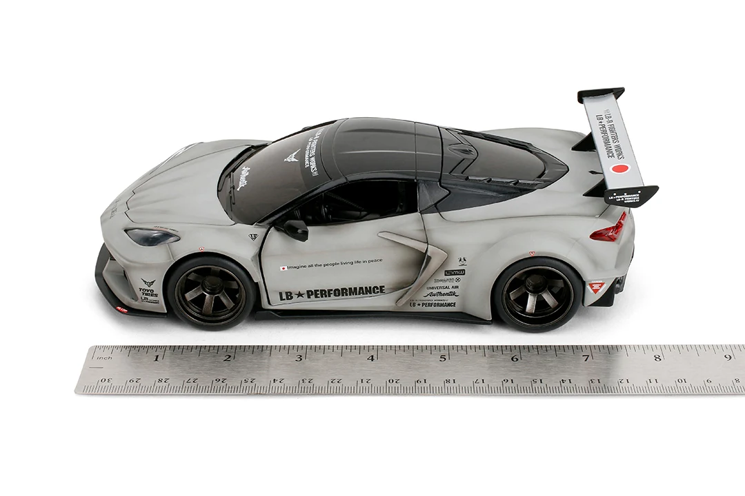 Liberty Walk Chevrolet Corvette C8, 1:24 Scale Vehicle - Image 12