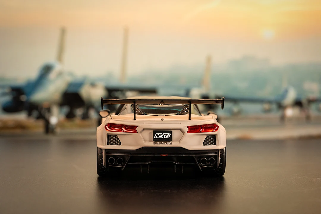 Liberty Walk Chevrolet Corvette C8, 1:24 Scale Vehicle - Image 15