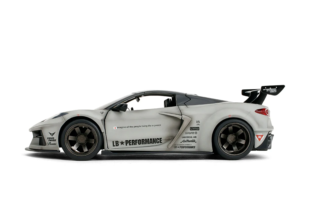 Liberty Walk Chevrolet Corvette C8, 1:24 Scale Vehicle - Image 7