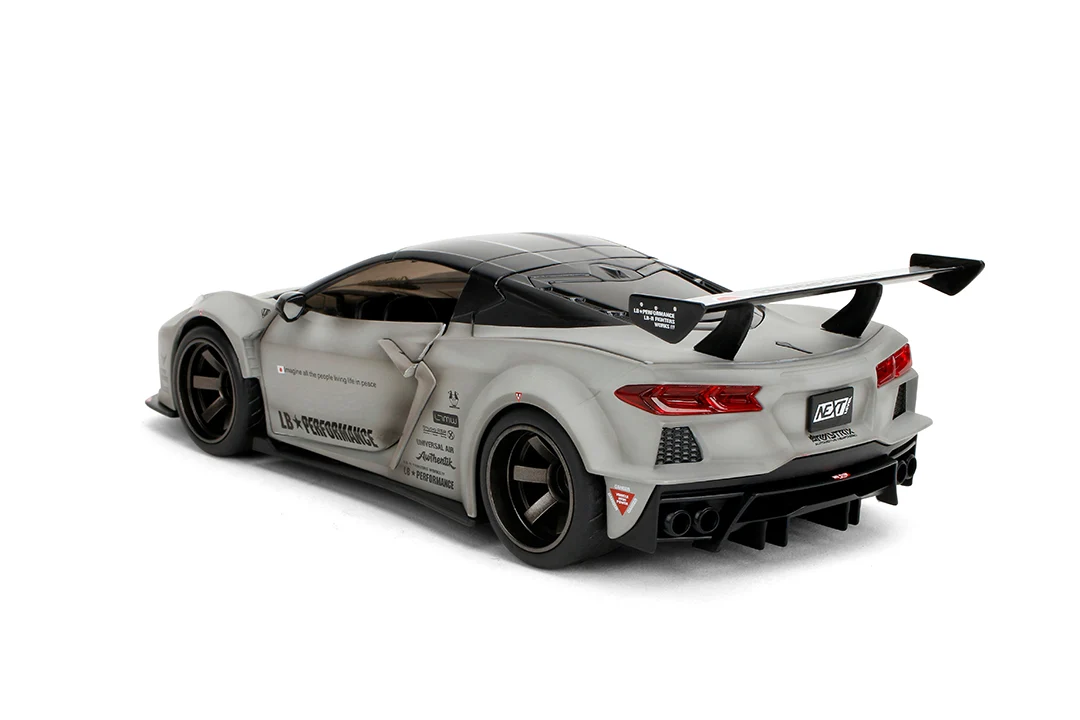 Liberty Walk Chevrolet Corvette C8, 1:24 Scale Vehicle - Image 8