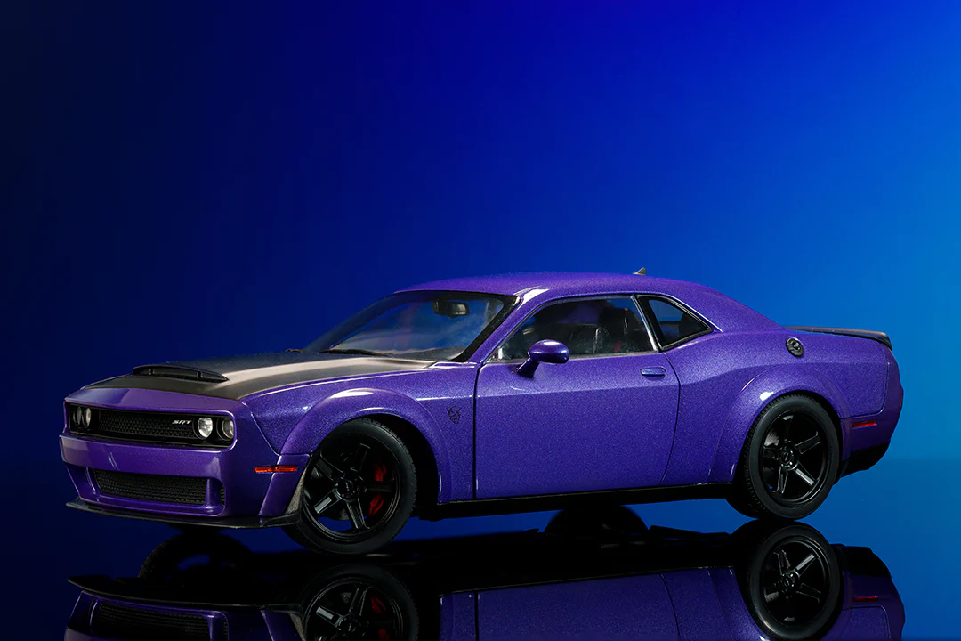 Pink Slips Dodge Challenger Demon, 1:18 Scale Vehicle (Wave 7)