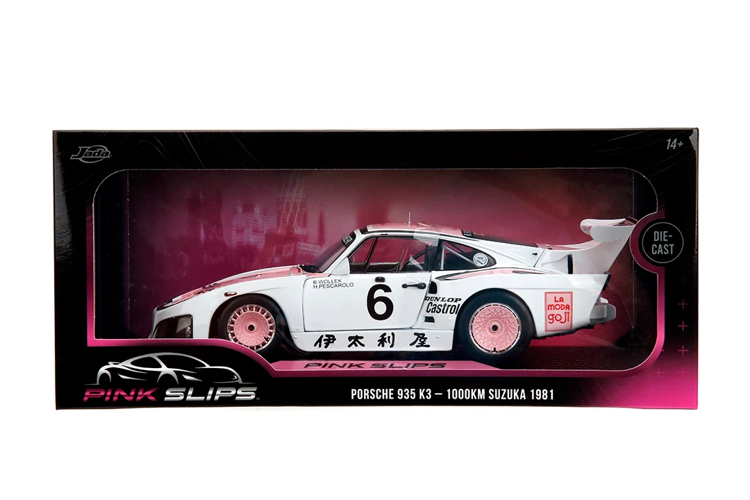 Pink Slips Porsche 935 K3 1000KM Suzuka 1981, 1:18 Scale Vehicle (Wave 4) - Image 2