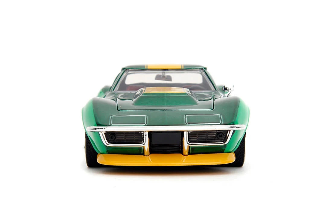 Street Fighter, Cammy & 1969 Chevrolet Corvette Stingray, 1:24 Scale Vehicle & 2.75" Figure - Image 4