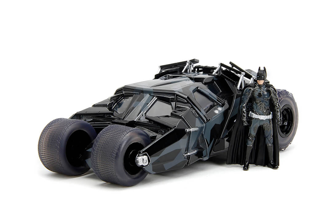 The Dark Knight Trilogy Tumbler Batmobile & Batman, 1:24 Scale Vehicle & 2.75" Figure (Exclusive) - Image 3