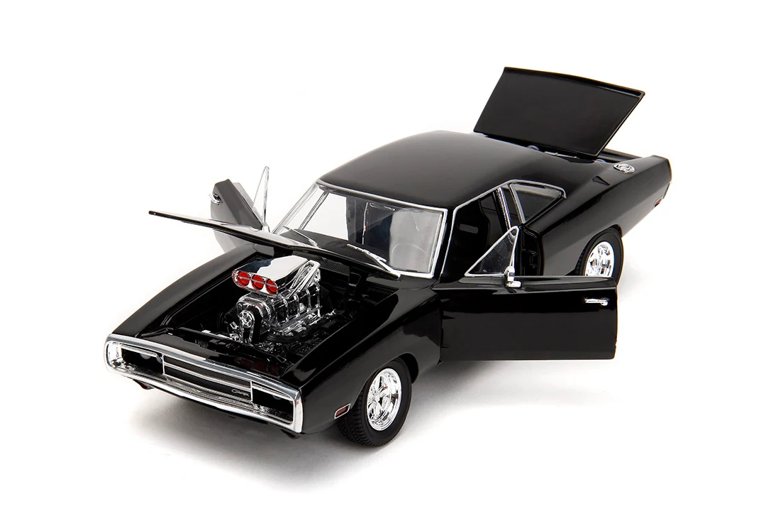 TrueSpec Fast & Furious Dom's 1970 Dodge Charger R/T, 1:24 Scale Vehicle - Image 9
