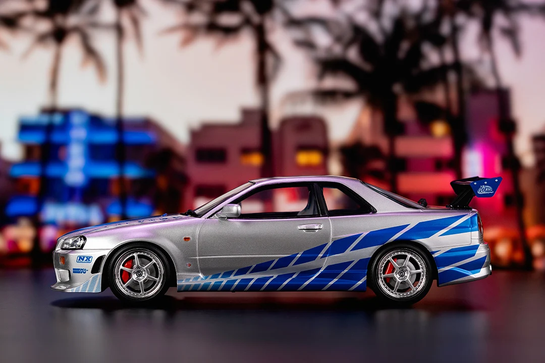TrueSpec R - Fast & Furious Brian's Nissan Skyline GT-R (R34), 1:18 Scale Resin Vehicle [PRE-ORDER] - Image 4