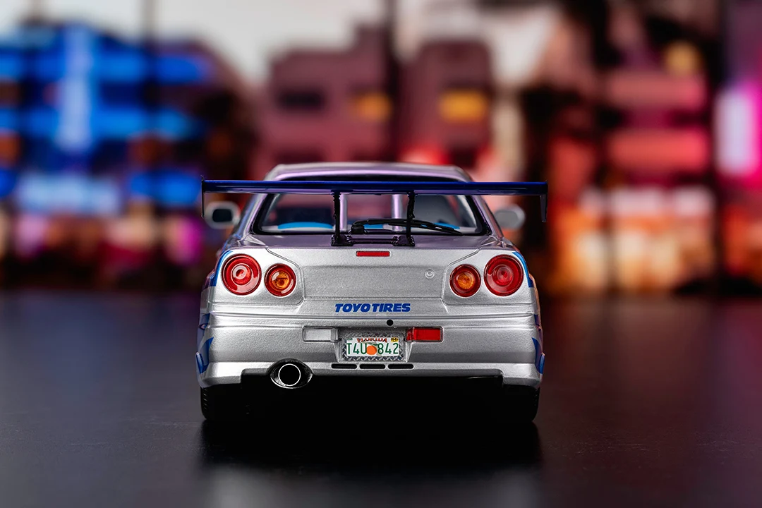 TrueSpec R - Fast & Furious Brian's Nissan Skyline GT-R (R34), 1:18 Scale Resin Vehicle [PRE-ORDER] - Image 6