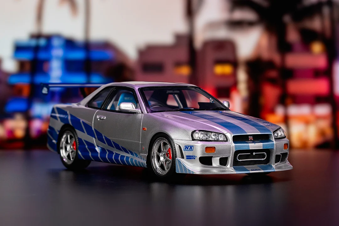 TrueSpec R - Fast & Furious Brian's Nissan Skyline GT-R (R34), 1:18 Scale Resin Vehicle [PRE-ORDER] - Image 7