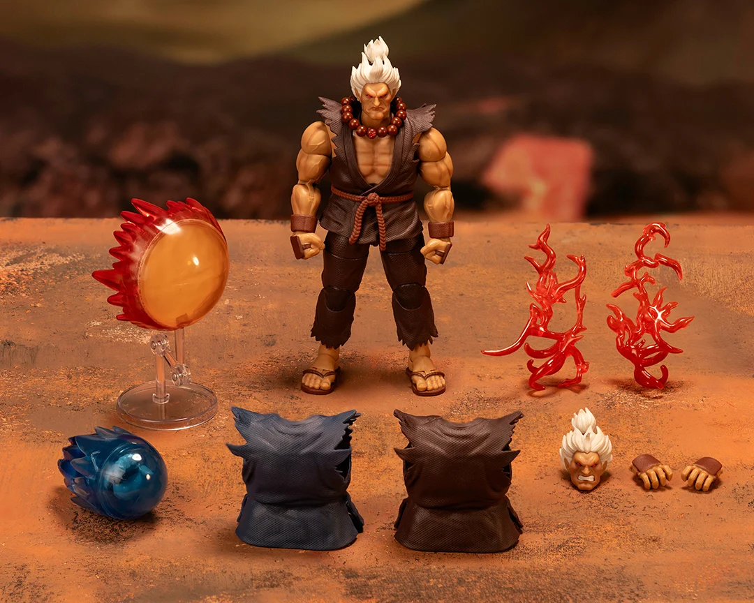 Ultra Street Fighter II Akuma 1/12 Scale Action Figure Deluxe Player 2 Exclusive [ORDERS START 7/23/2026] - Image 14