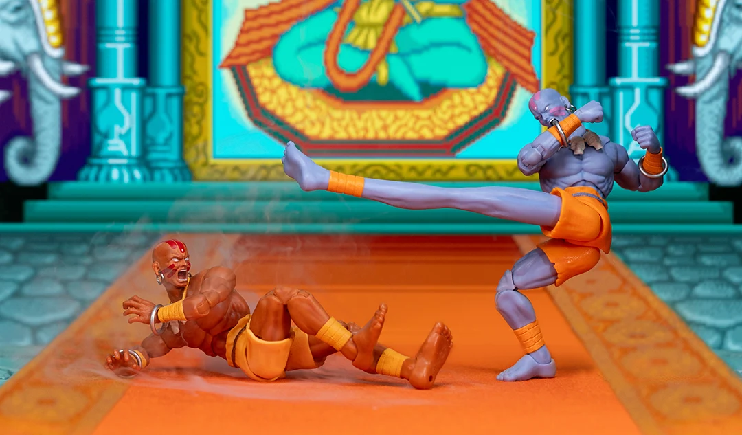 Ultra Street Fighter II Dhalsim 1/12 Scale Action Figure Deluxe Player 2 (Exclusive) - Image 3