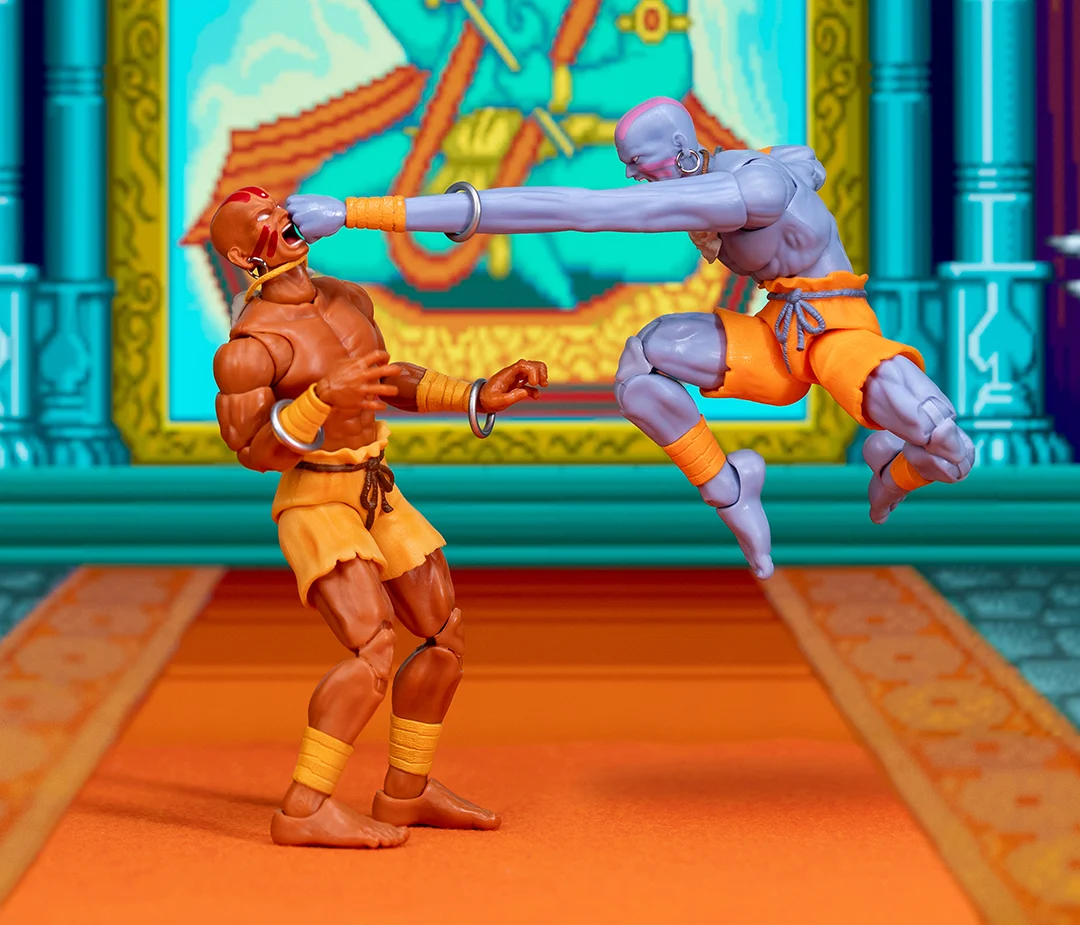 Ultra Street Fighter II Dhalsim 1/12 Scale Action Figure Deluxe Player 2 (Exclusive) - Image 4