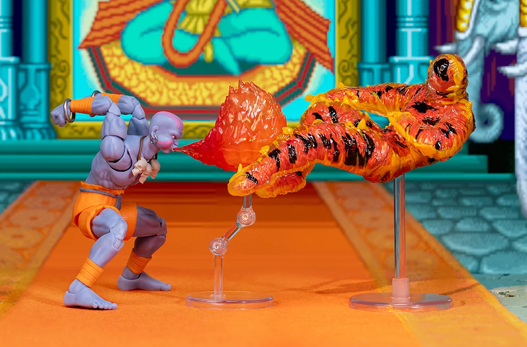 Ultra Street Fighter II Dhalsim 1/12 Scale Action Figure Deluxe Player 2 (Exclusive) - Image 7