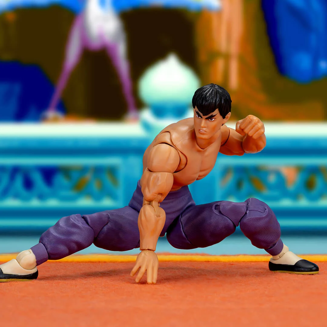 Ultra Street Fighter II Fei Long 1/12 Scale Action Figure Deluxe Player 2 (Exclusive) - Image 10